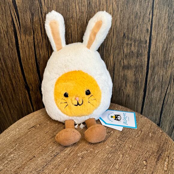 Jellycat Bunny Egg FAST SHIP NEW Jellycat Boiled Egg - Picture 2 of 7